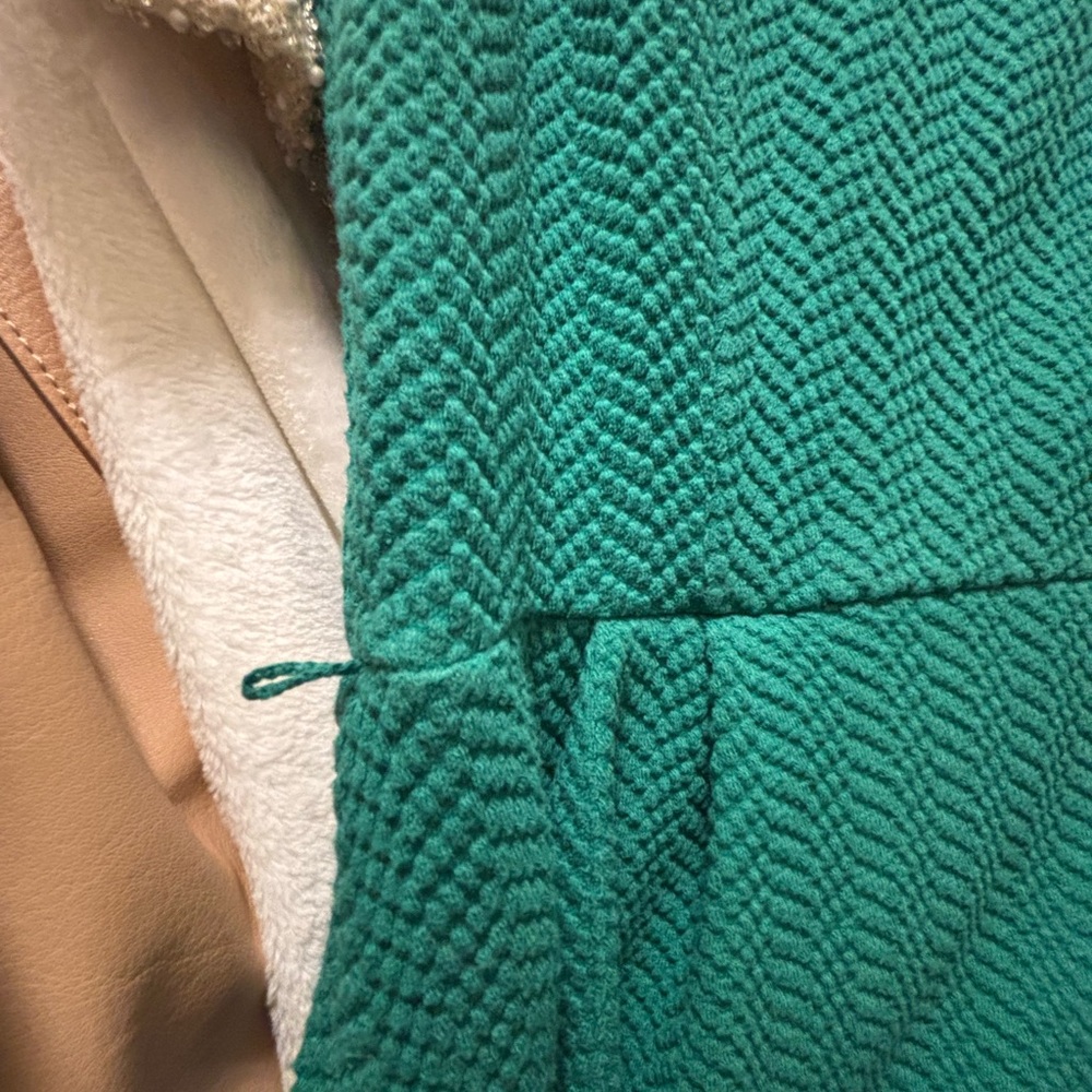 Elle Emerald Green Ruffle Sleeve Mini Dress - Picture 5 of 5